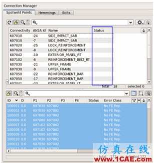 ANSA 数据管理中焊接信息的导入及部件名称的设置方法ANSA应用技术图片3