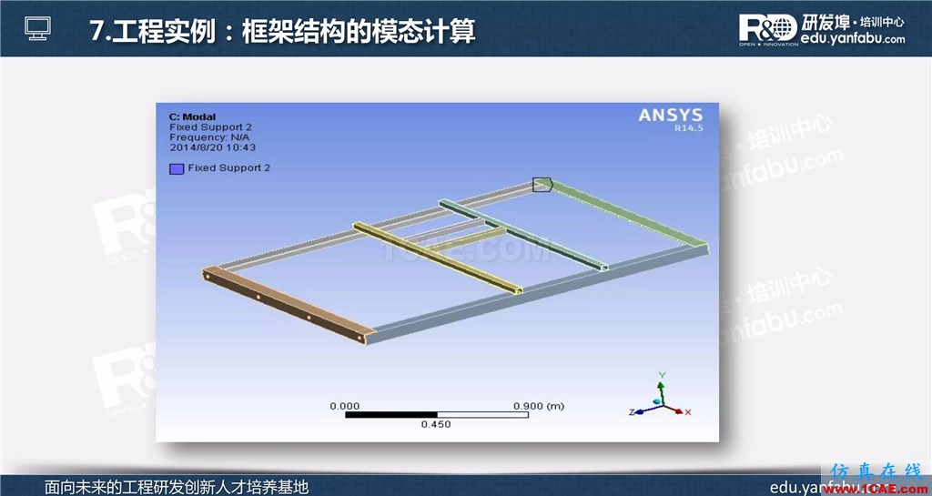 ansys workbench模态分析培训ansys结果图片14