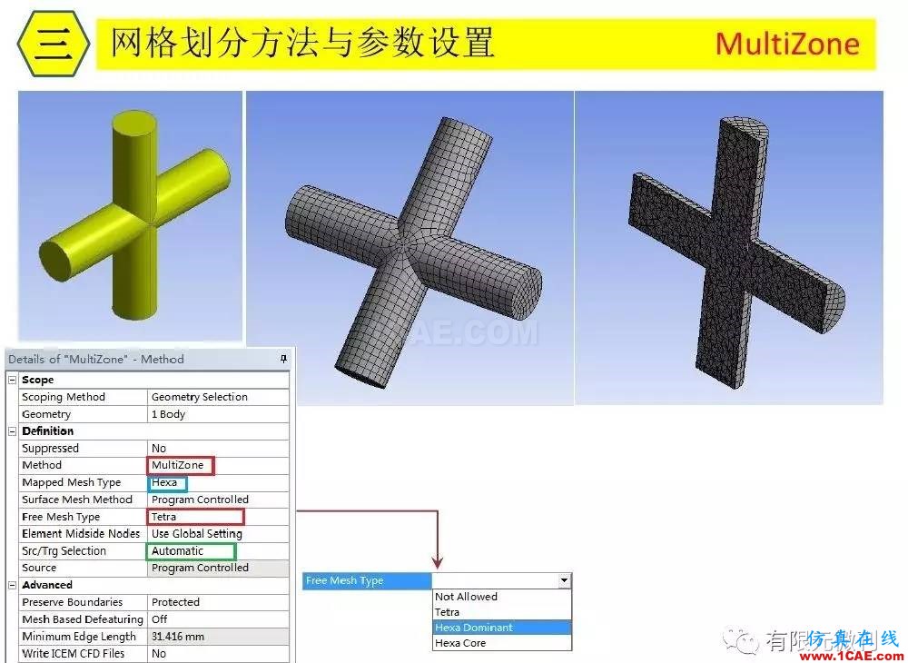 【有限元培训三】ANSYS-Workbench网格划分ansys结构分析图片25