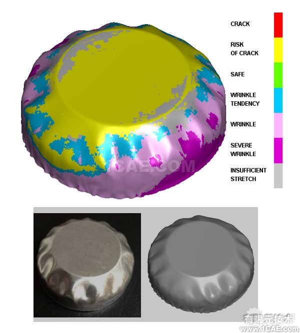 基于DynaForm的NUMISHEET wbr2014 wbrBenchmark wbr4 wbr冲压分析实例