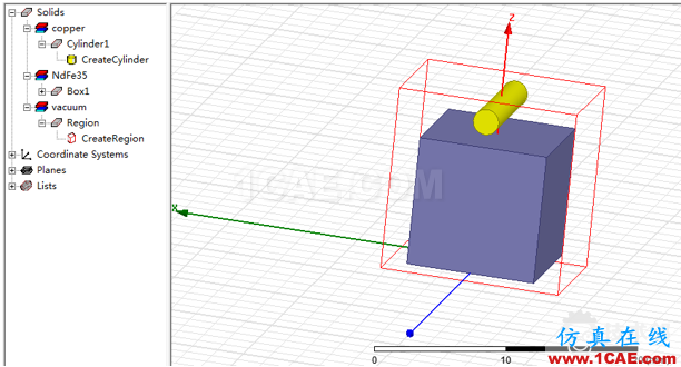 Ansoft Maxwell稳态磁场求解器仿真实例 blob.png