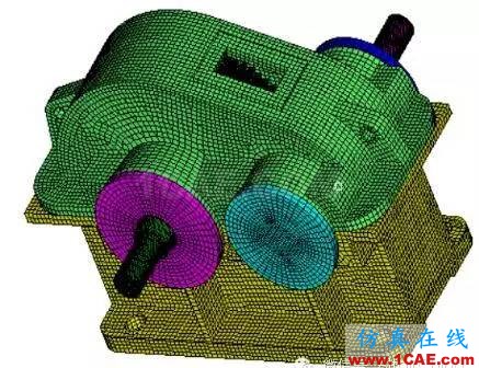 Hypermesh 2015 CAE 有限元网格竞赛作品案例hypermesh培训教程图片3