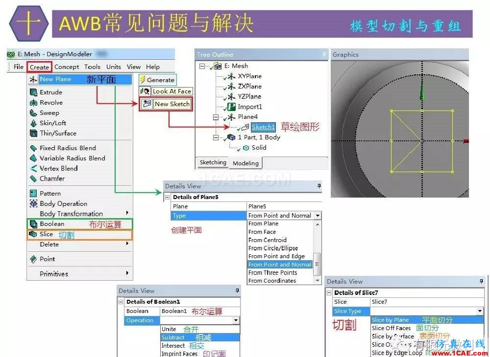 【有限元培训四】ANSYS-Workbench结构静力分析&模态分析ansys结构分析图片71