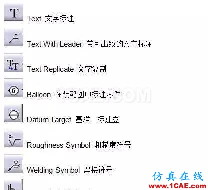 CATIA教程丨工程图（1）认识图标Catia应用技术图片7