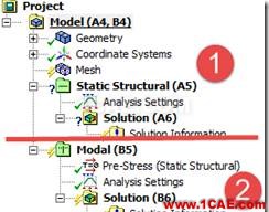 基于ANSYS Workbench的预应力模态分析ansys结构分析图片12