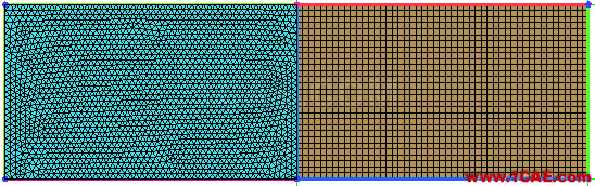ICEM中合并2D混合网格节点icem仿真分析图片7