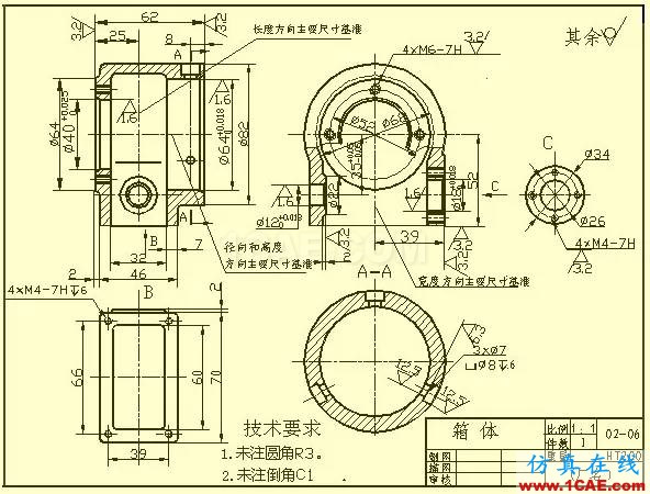 机械零件出工程图的一些基础资料solidworks simulation技术图片4