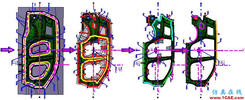 广汽：autoform应用，小R角大工艺：揭秘你可能不知道的广汽冲压焊装技术autoform汽车仿真图片5