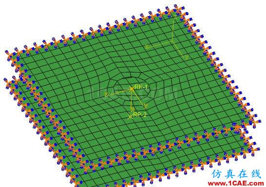 Abaqus中使用connector单元定义螺栓预紧力abaqus有限元技术图片6