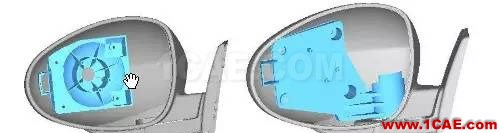 汽车后视镜抖动的试验和仿真分析ansys仿真分析图片7