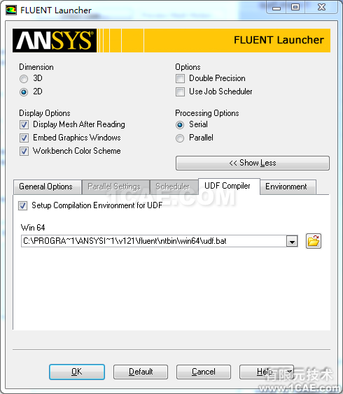 [转载]ANSYS wbrFLUENT wbr12.x wbr13.x版下使用Visual wbrStudio wbr