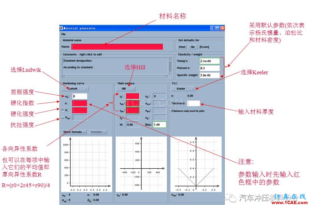 autoform材料创建与设置autoform分析案例图片2