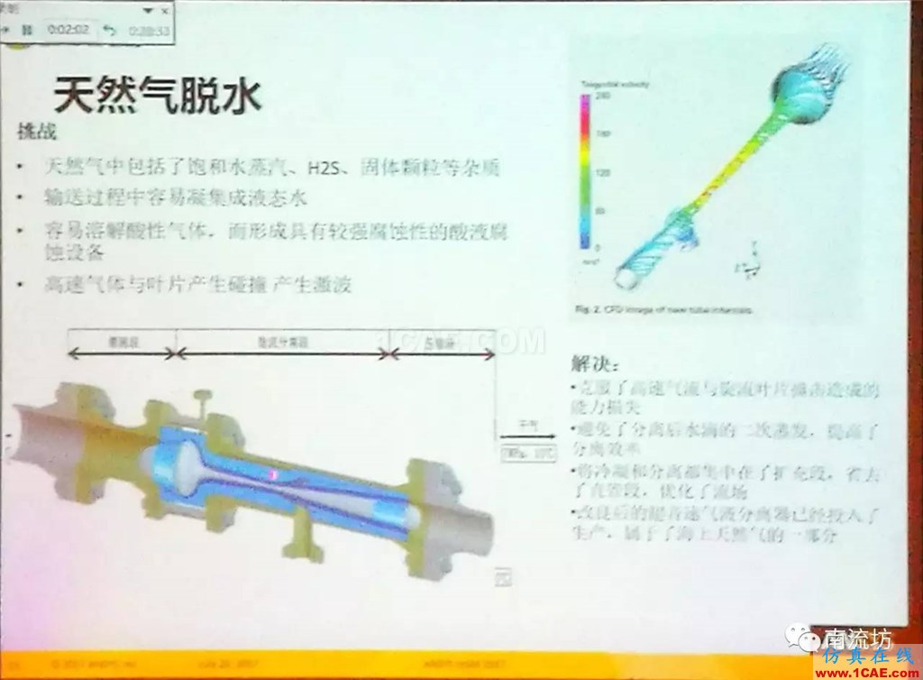 化学/石化工业中的流体仿真视频（枪版）fluent分析图片13