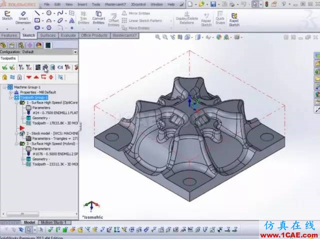Mastercam X9 for Solidworks【视频】solidworks simulation应用技术图片12