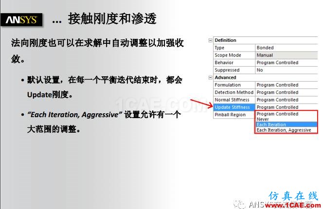 ANSYS技术专题之接触非线性ansys培训课程图片17