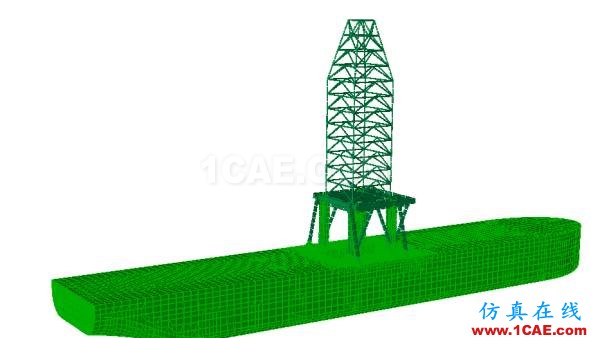 大型海上结构疲劳、金属塑性成形的仿真极具难度，看看Cheng的作品，一个注重仿真比对实际的达人ansys结构分析图片1