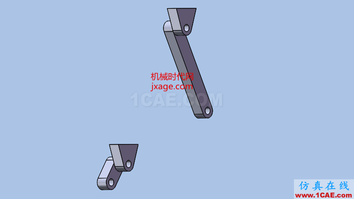 Solidworks飞剪机构仿真solidworks simulation分析案例图片3