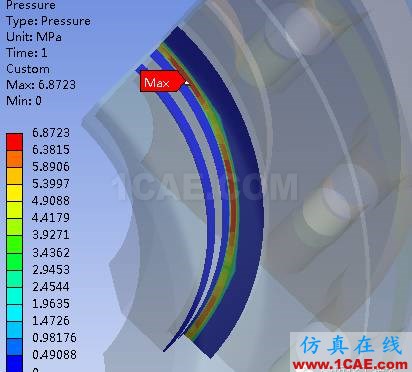 压力容器法兰应力分析方法对比cfx培训课程图片11