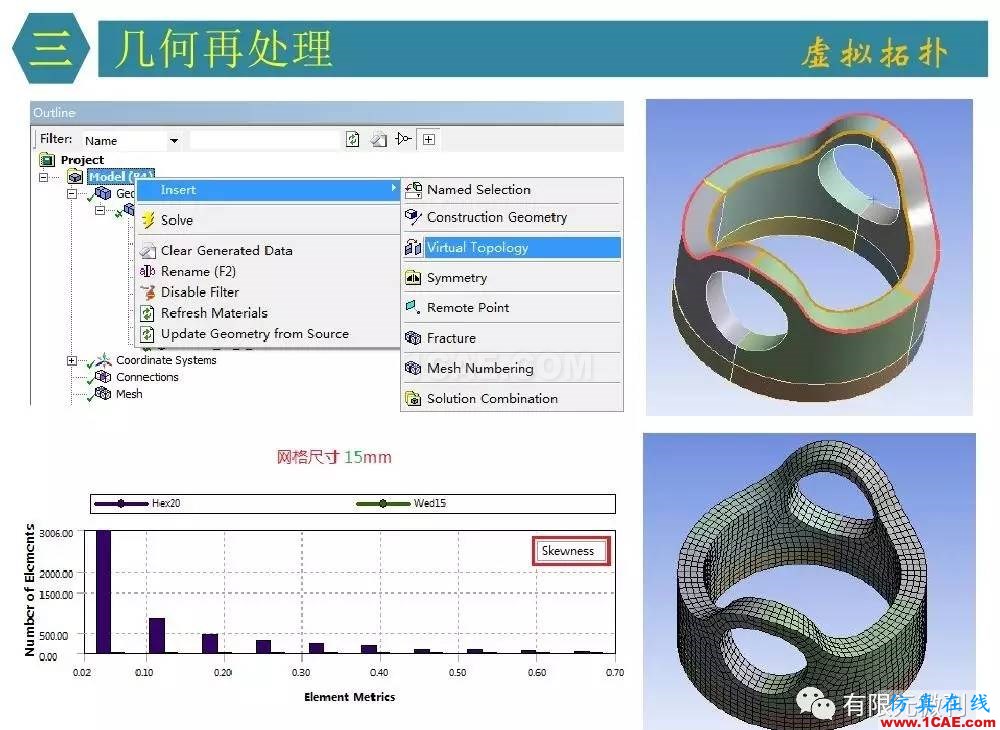 【有限元培训四】ANSYS-Workbench结构静力分析&模态分析ansys仿真分析图片17