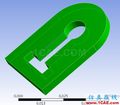 ansys workbench中Meshing建立virtual topology的作用ansys培训的效果图片7