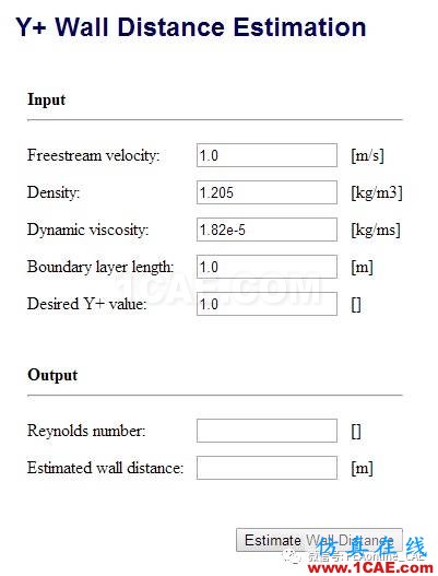 fluent：Y+计算不用愁，几个利器请拿走fluent仿真分析图片8