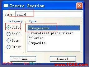 ABAQUS6.9版本XFEM(扩展有限元)例子的详细图解step by step