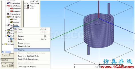 ANSYS Workbench与Ansoft Maxwell 电磁结构耦合案例Maxwell分析案例图片31