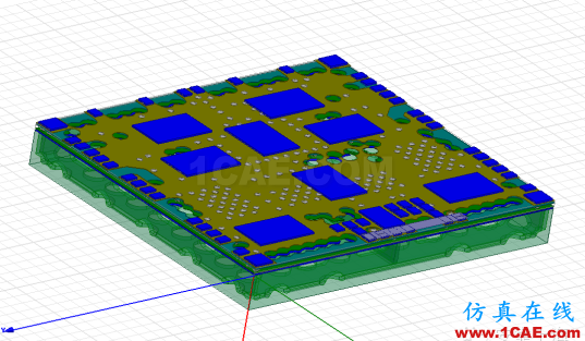 集成两路射频SiP发射器的设计和研究ansys hfss图片11