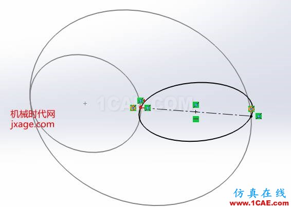 SolidWorks如何通过扫描创建太极图？solidworks simulation学习资料图片4