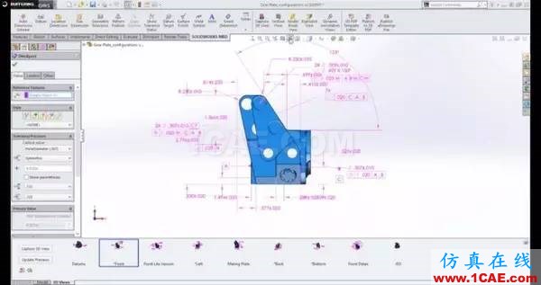 工厂加工机械零件为何要用二维图(autocad)而不是三维(ug solidworks)?ug设计教程图片12