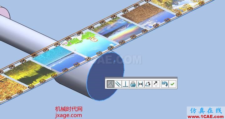 Solidworks电影抓片机构仿真solidworks simulation培训教程图片9