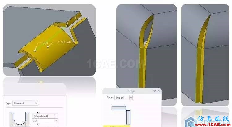 Creo 4.0 钣金设计模块新增功能一览！pro/e产品设计图片5