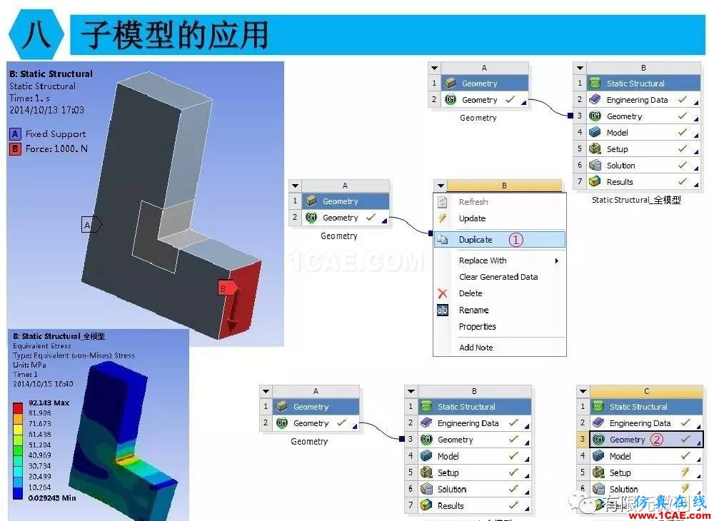 【有限元培训四】ANSYS-Workbench结构静力分析&模态分析ansys培训课程图片63