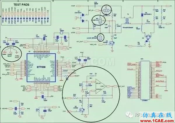 在PCB设计中，射频电路和数字电路如何和谐共处？HFSS分析图片1