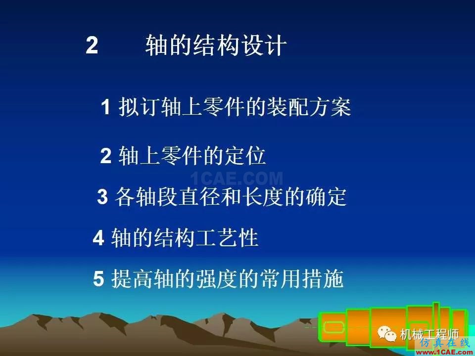 【专业积累】轴的分类与结构设计及其应用机械设计图例图片17