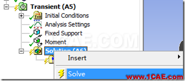 基于ANSYS Workbench的传动轴的瞬态动力学分析ansys图片19