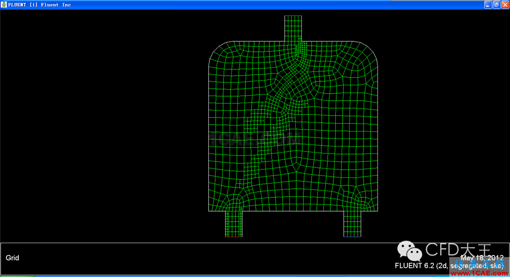 Fluent自适应网格修改功能fluent分析案例图片4