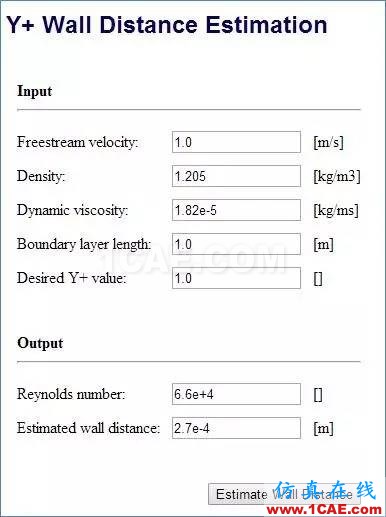 关于CFD中的Y+与第一层网格厚度估计fluent培训课程图片13