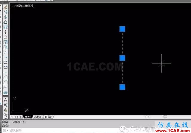 CAD中直线利用夹点快速旋转的方法【AutoCAD教程】AutoCAD培训教程图片1