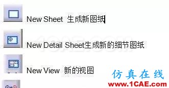 CATIA教程丨工程图（1）认识图标Catia仿真分析图片3