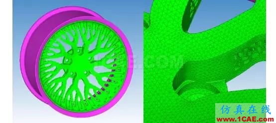 增材专栏 l 两种设计、不同的性能，通过仿真分析直观获取创成式建模的结果比较【转发】ansys workbanch图片8