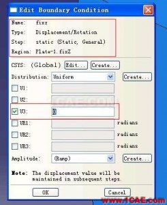 ABAQUS6.9版本XFEM(扩展有限元)例子的详细图解step by step