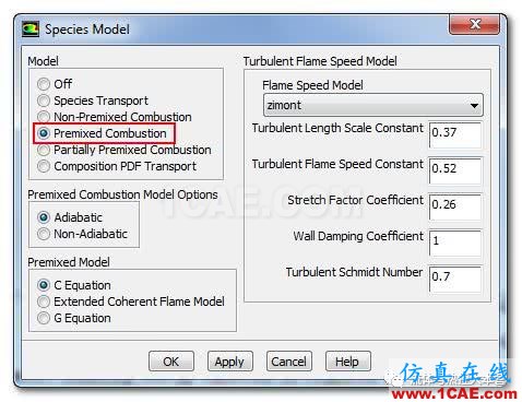 一文深入了解Fluent中的所有燃烧模型ansys workbanch图片7