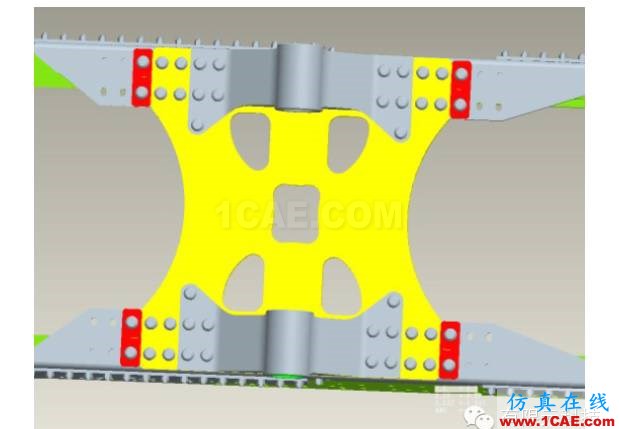 基于HyperWorks对重汽鞍座连接板的优化设计hyperworks仿真分析图片7