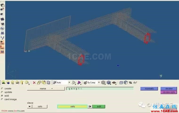 基于HyperWokes/LsDyna的保险杠40%偏置碰撞仿真解析ls-dyna学习资料图片8