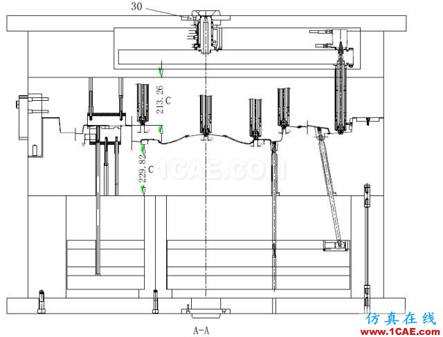 模具设计经典案例：汽车门板下本体模具的设计机械设计资料图片14