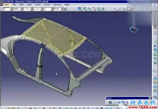 CATIA汽车设计流程视频4Catia培训教程图片1