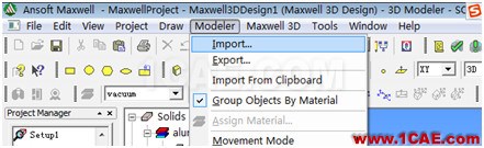 ANSYS Workbench与Ansoft Maxwell 电磁结构耦合案例Maxwell分析案例图片7