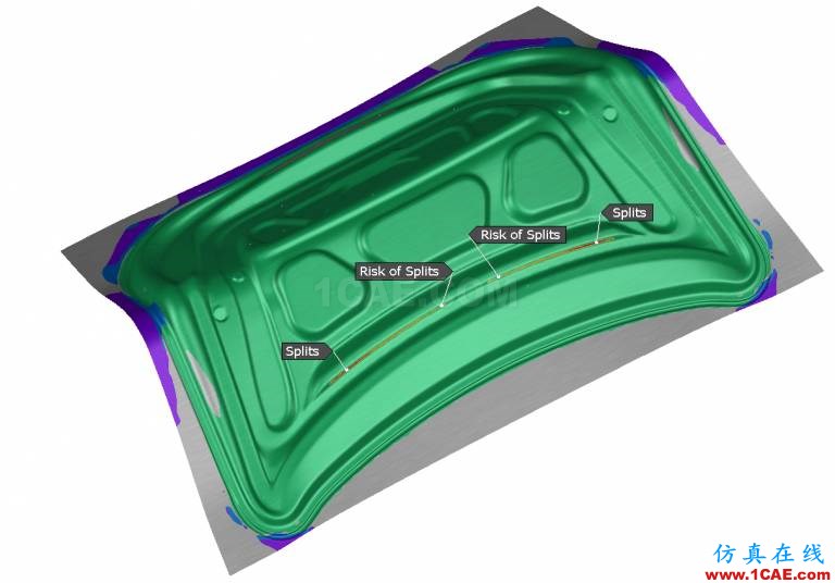 Autoform系统性工艺优化—从此告别“试错法”autoform分析案例图片1