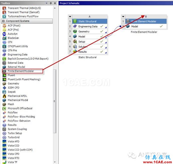 WORKBENCH查看单元类型和修改单元类型方法fluent培训的效果图片1